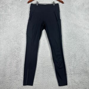 Lululemon Softstreme High-Rise Pants 28 Womens 8 Black Running Leggings Pockets